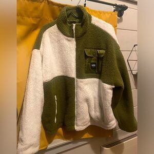 Vans Checkered Fleece Jacket (L)